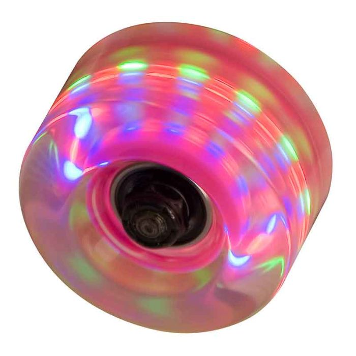 SFR Light Up Quad Wheels Pink