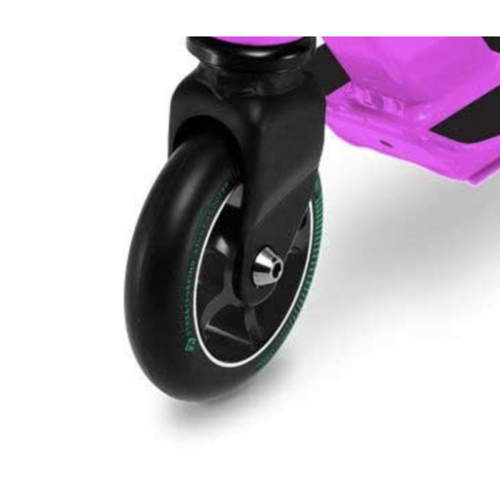 Streetsurfing 100 mm. aluminiums hjul Black 1 stk.