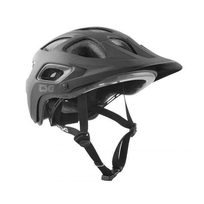 TSG Seek Solid Color Satin Black 2018