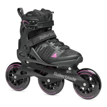 Rollerblade Macroblade Inline Rullskridsko dam 110 3WD Svart/Rosa