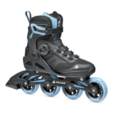 Rollerblade Macroblade Inline Rullskridsko dam 84mm Boa Black/Powder Blue
