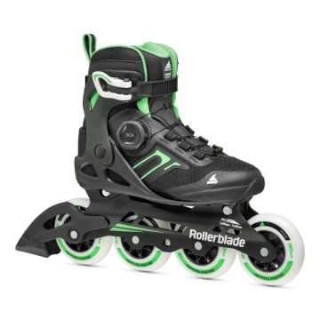 Rollerblade Macroblade Inline Rullskridsko dam 90 mm BOA Svart/Mint