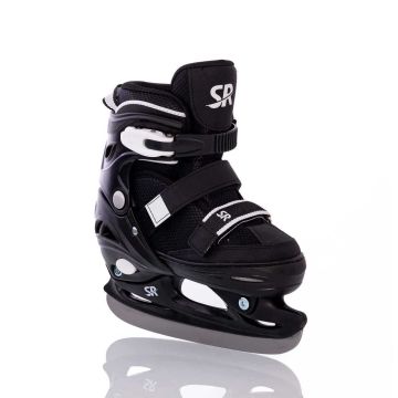 SR Justerbar skridsko för barn, svart/vit