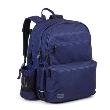 Jeva Square Skolväska Indigo