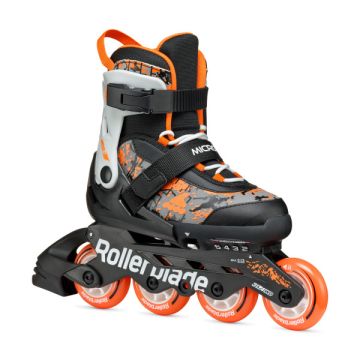 Rollerblade Microblade SL Inline Rullskridsko Barn Svart/Orange