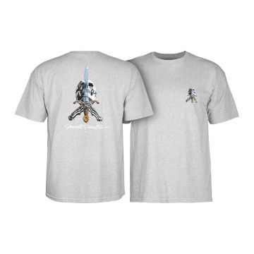 Powell Peralta Skull & Sword T-shirt Grå