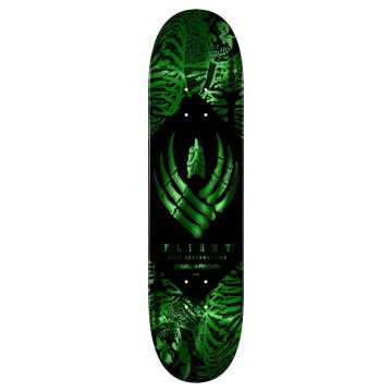 Powell Peralta Skelett Grön Folie Flight Deck 8,5 X 32,08