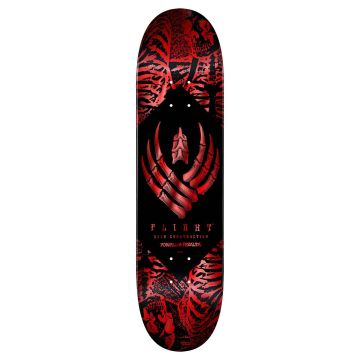 Powell Peralta Skelett Röd Folie Flight Deck 8,38 X 32,08