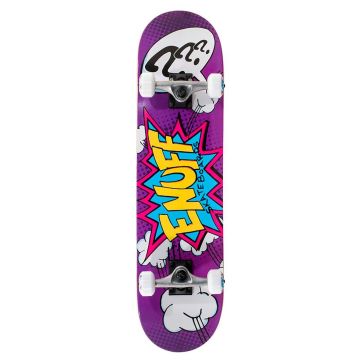 Enuff Pow Mini Skateboard Lila 7.75 x 31.5
