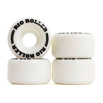 Rio Roller Coaster Wheels White-62mm