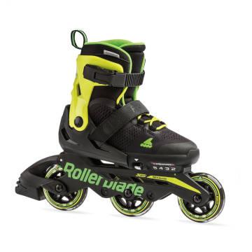 ROLLERBLADE MICROBLADE 3WD BLACK/LIME GREEN