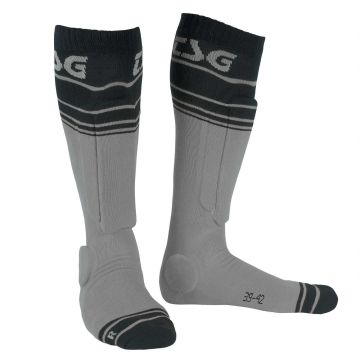 TSG Riot Sock Grey Striped