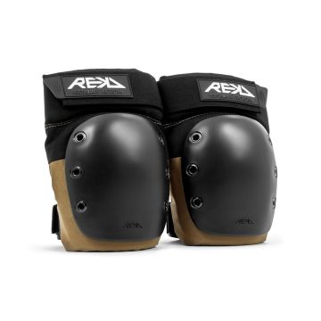 REKD Ramp Knäskydd Svart/Khaki