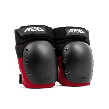 REKD Ramp Knäskydd Svart/Röd