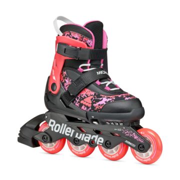 Rollerblade Microblade SL Inline Rullskridsko Barn Svart/Korall
