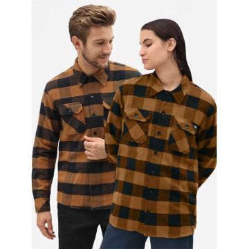 Dickies Sacramento Shirt Brown Duck