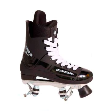 Supreme Turbo 33 Aluminium Side-by-Side Rullskridskor Svart (endast känga och chassi)