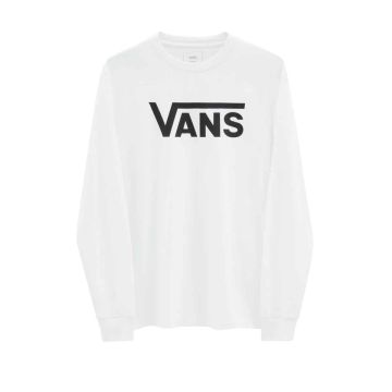 Vans Kids Classic Long Sleeve T-Shirt Vit/Svart