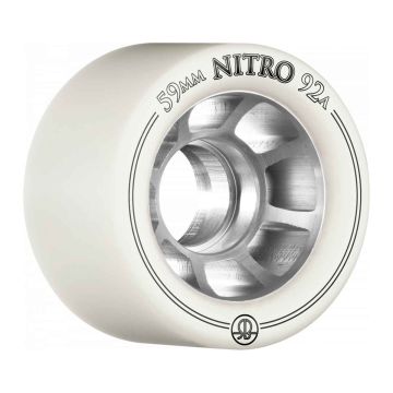 Rollerbones Nitro Wheel 59 mm 92A Vit 8pk